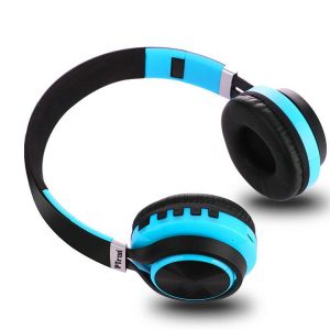PTron Kicks Bluetooth Headphone With Mic (Blue)