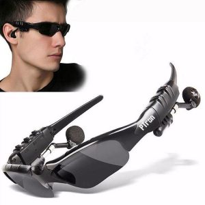 PTron Viki Bluetooth Headset Sunglasses (Black)