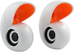 Max E009 Mini Portable Snail Shape Fashionable Speaker