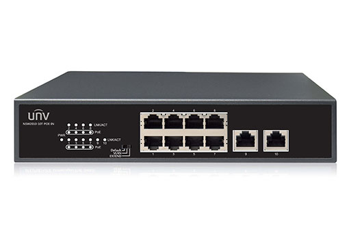 NSW2010-10T-POE-IN UNV 8PoE+2Port Network Switch